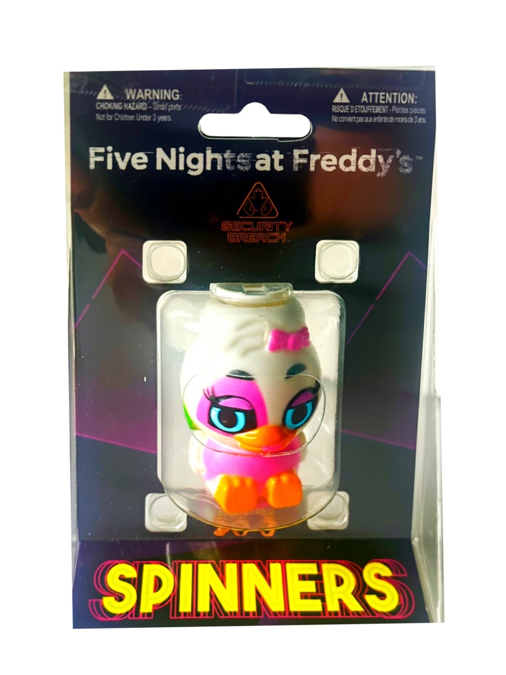 FNAF Bioworld Officially Licensed Five Nights at Freddy's Spinners Toy Chica 2"